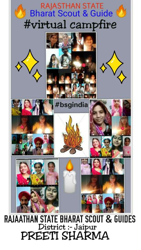 SANKALP PROJECT > (C) Earth hour > challenge(2):- #Virtual Campfire 