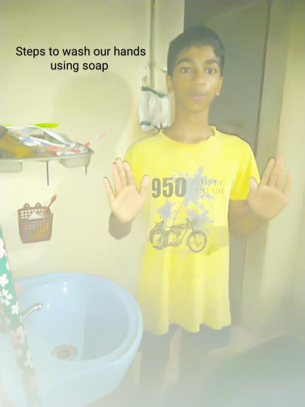 Scout Sankalp Group A Challenge 3 #Handwash (BSG,Karnataka, District Association Of Scouts Udupi)