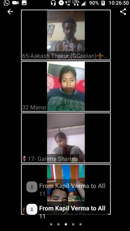 20th virtual meeting of GC Solan