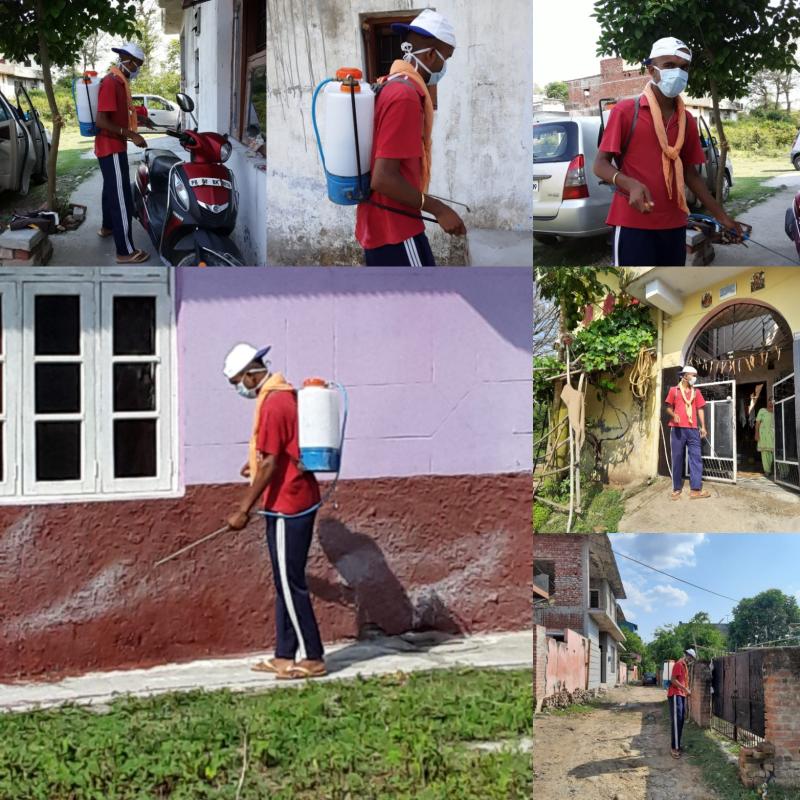 sanitize our village