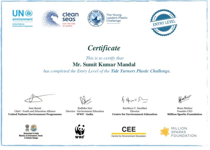 Challenge 2 – # Plastic Tide Turners Challenge.
