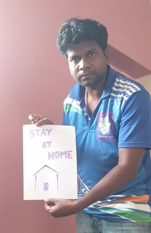 challenge 2- # stay at home