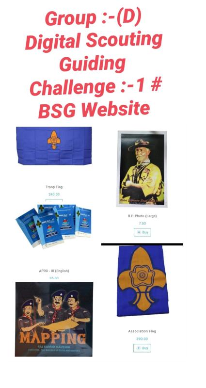 Challenge:-1 # BSG Website 