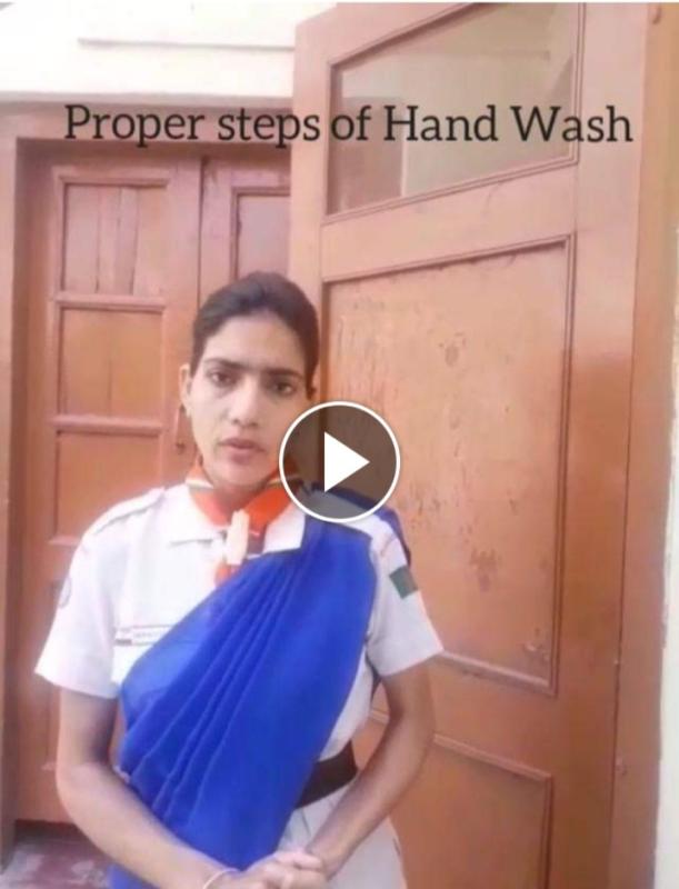 [A] HEALTH AND WELL BEING 
> challenge - 3 #Handwash