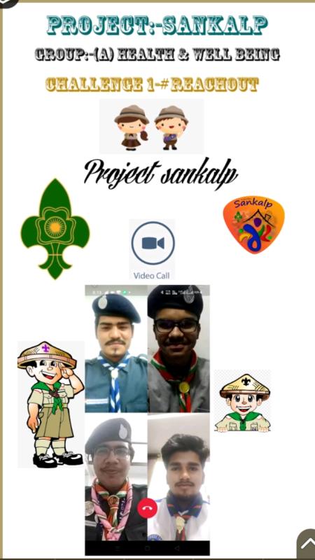 PROJECT- SANKALP Group (A) Health Well Being CHALLENGE 1-#REACHOUT 