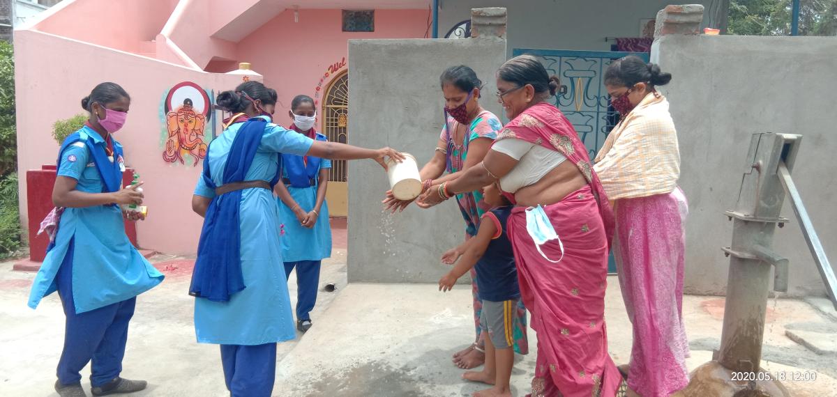 ##HANDWASH##DISTRIBUTION OF SOAP##COMMUNITYSERVICE##GOODTURN##