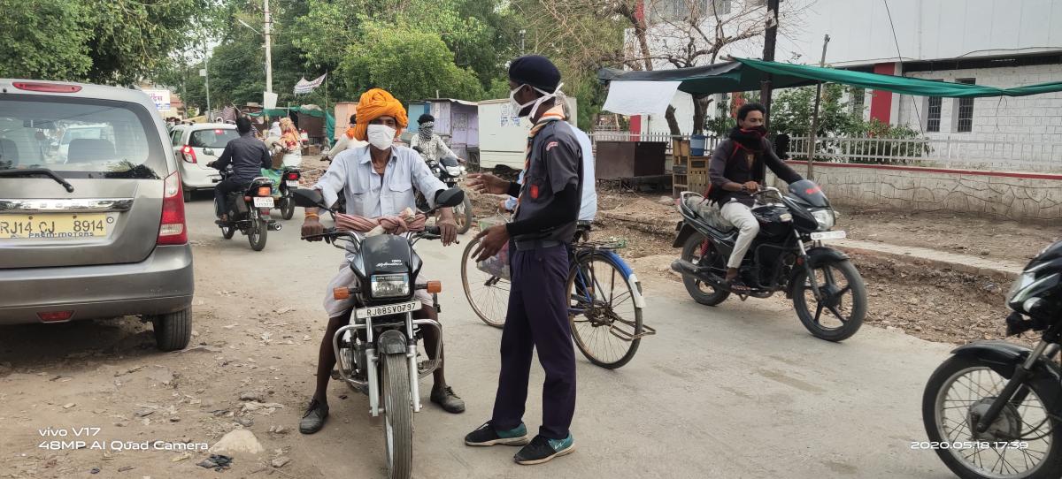 sarvjanik jagah per Jan chetna, Seva karya
