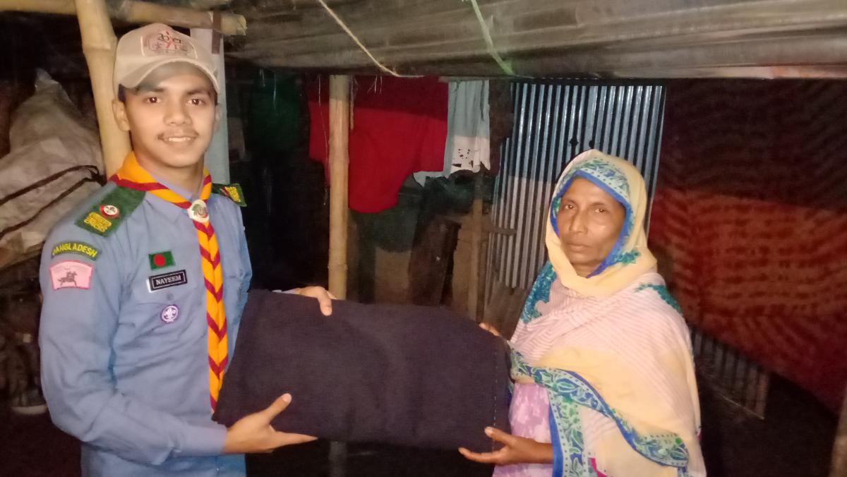 শীতবস্ত্র বিতরণ  