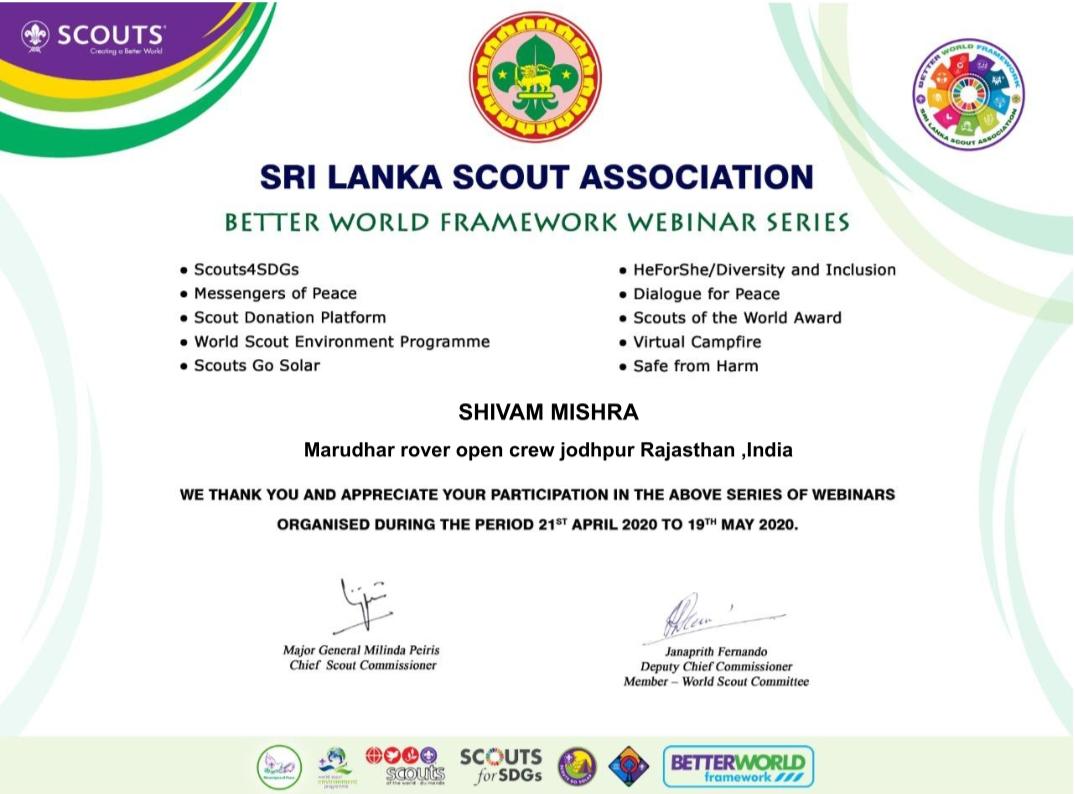 BETTER WORLD FRAMEWORK WEBINAR SERIES 