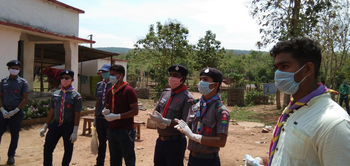 Awareness camping against Covid-19