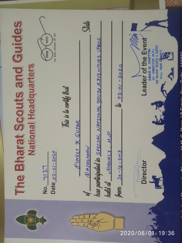  पुनीत के गुजर.          Manali adventure camp