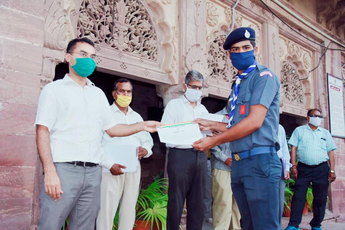 Achieve My Certificate by Jodhpur District Collector...