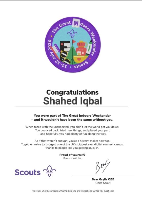 Take part in the Great Indoors Weekender