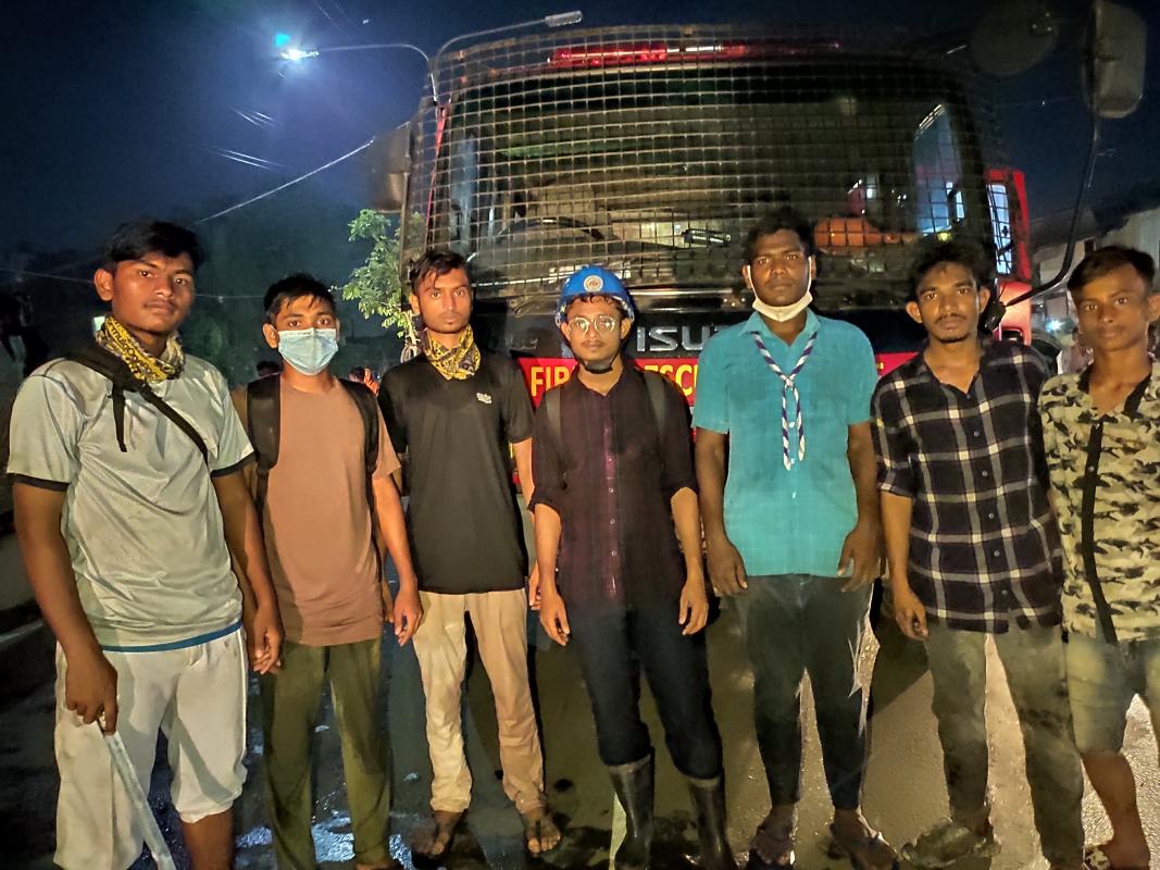 অগ্নিকান্ড মিরপুর ৩ নং বস্তি