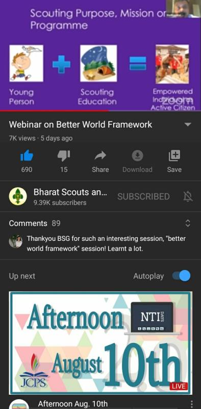 Webinar on Betterworld Framework 