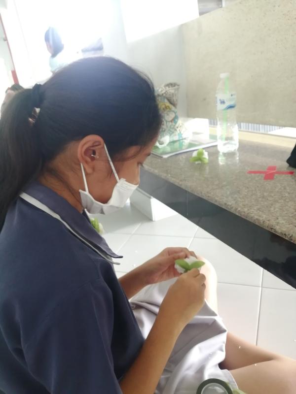 ประดิษฐ์​ดอกมะลิ