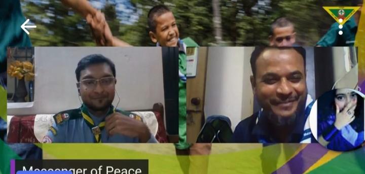 Live show messenger of peace