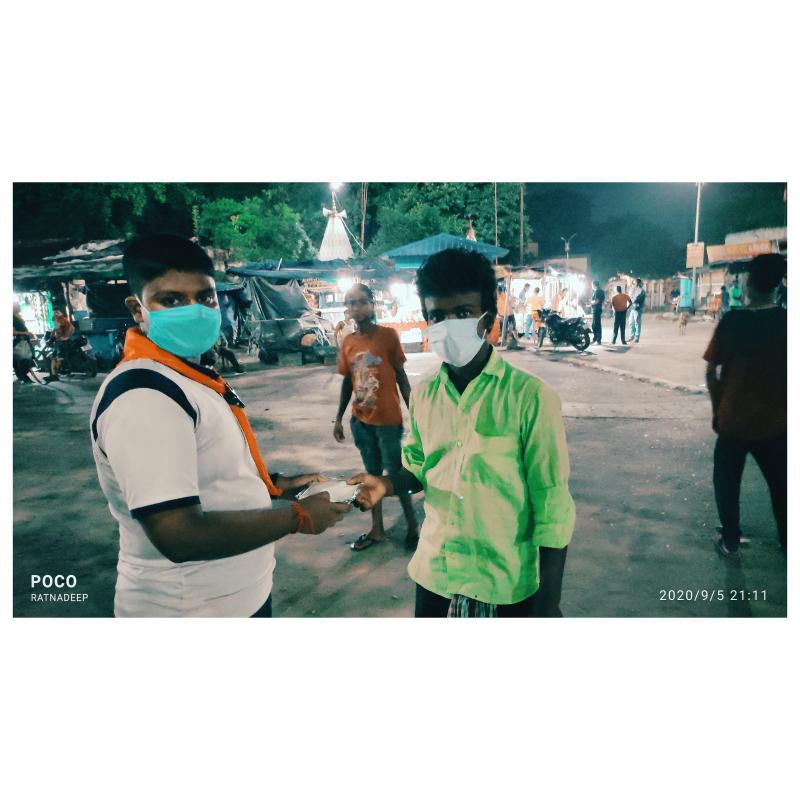  Distribute Food Packet to 100 Needy people ❤️