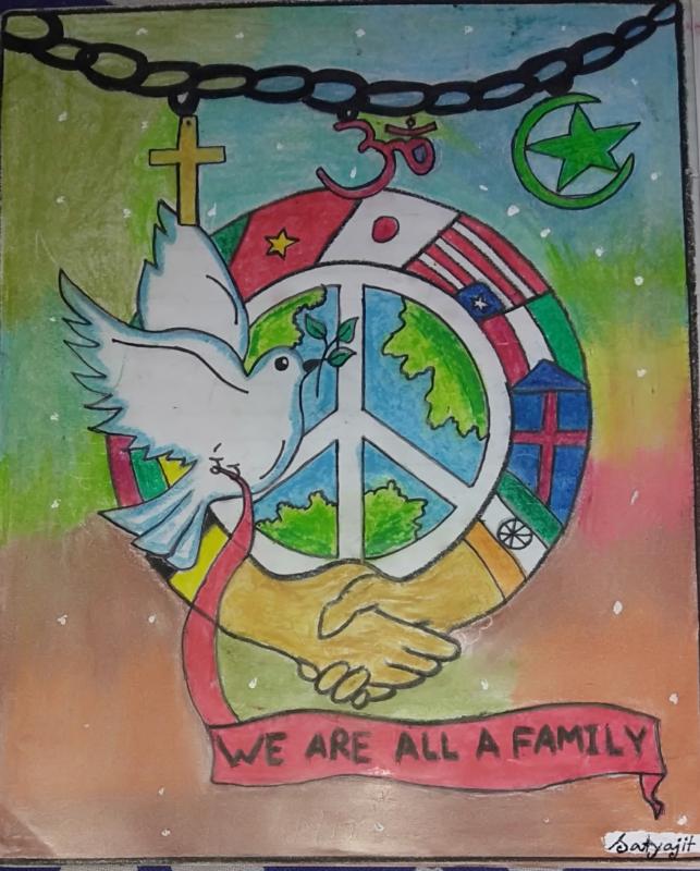 I draw a Picture. 