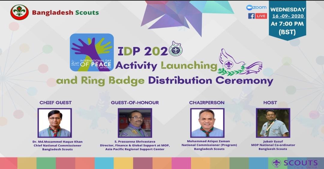 International Day of Peace 2020 Activity Launching & Ring Badge Distribution Ceremony