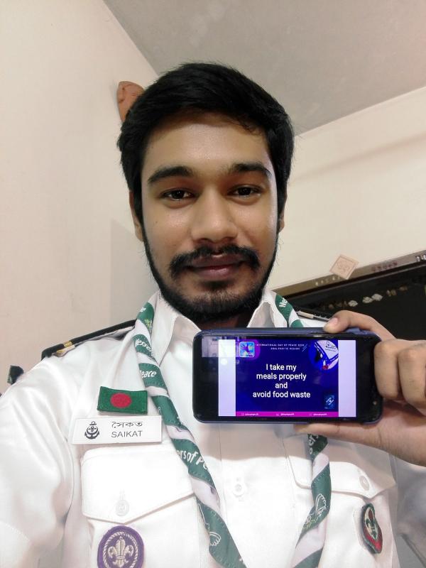 My commitment for Day of Peace!