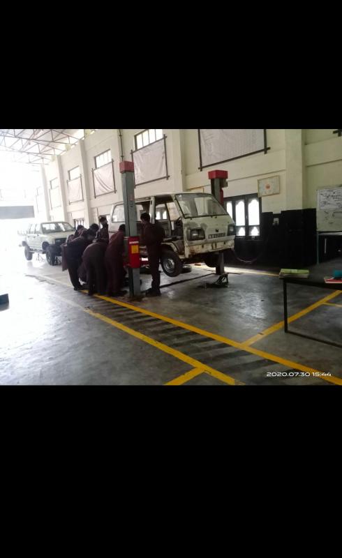 Repairing of vans alternator