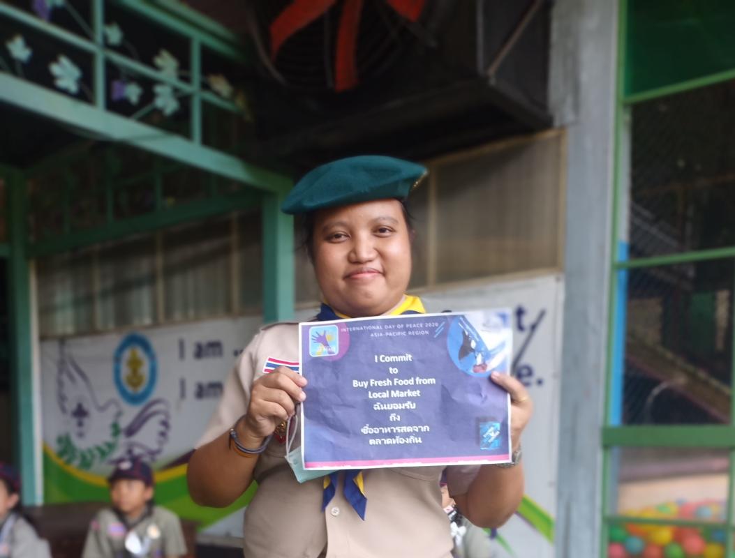 ร่วมให้คำมั่นสัญญาในวันสันติภาพสากล2020