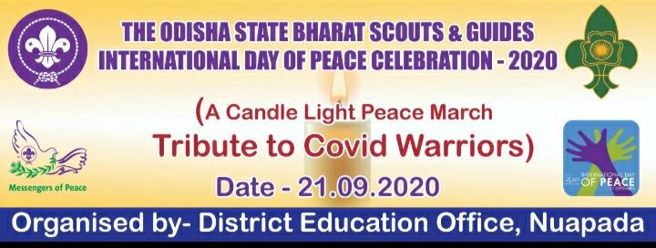 A Candle Light Peace March Tribute to Covid Warriors