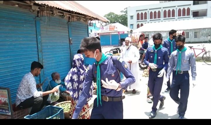 Germ Spray and Miking against The karna virus 