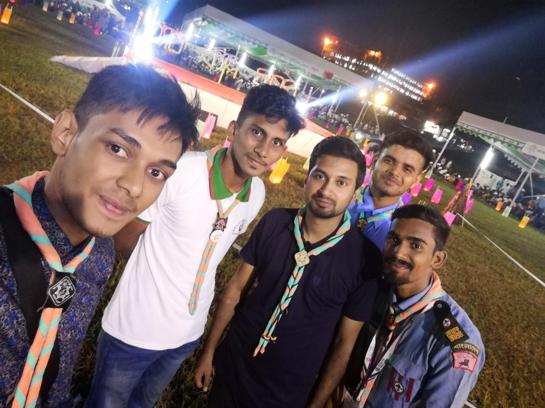 চতুর্থ আঞ্চলিক কাব ক্যাম্পুরী ( সমাপনী পর্ব )