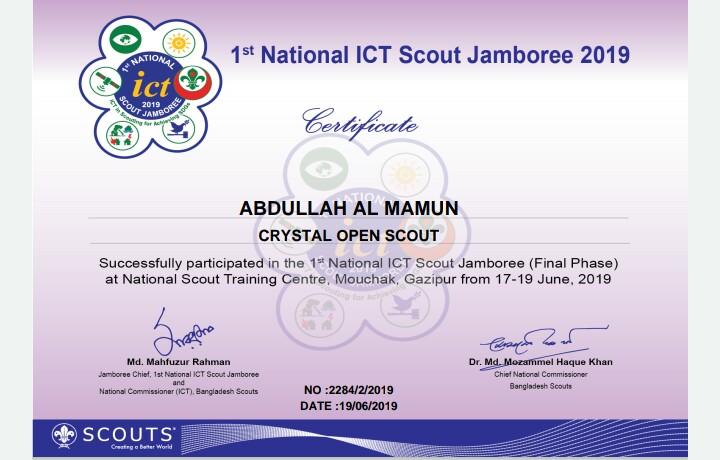 1st National ICT Jamboree by Bangladesh Scouts