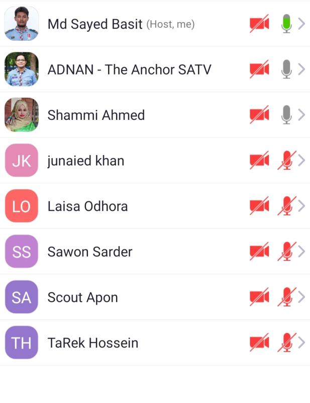 সাপ্তাহিক ক্রুমিটিং 