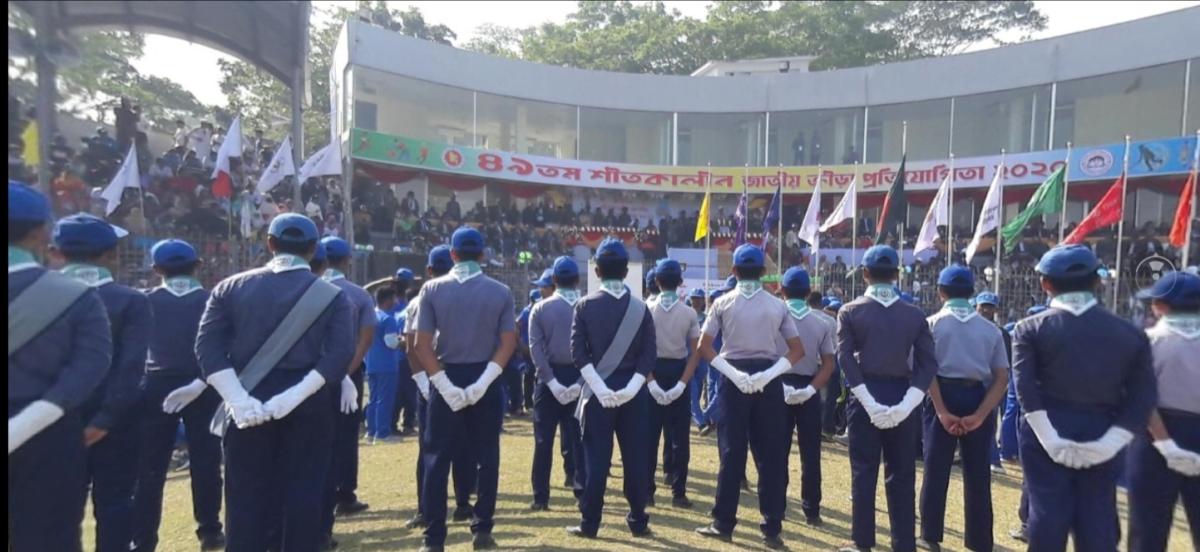 Voluntary in 49th National Sports Competition-2020