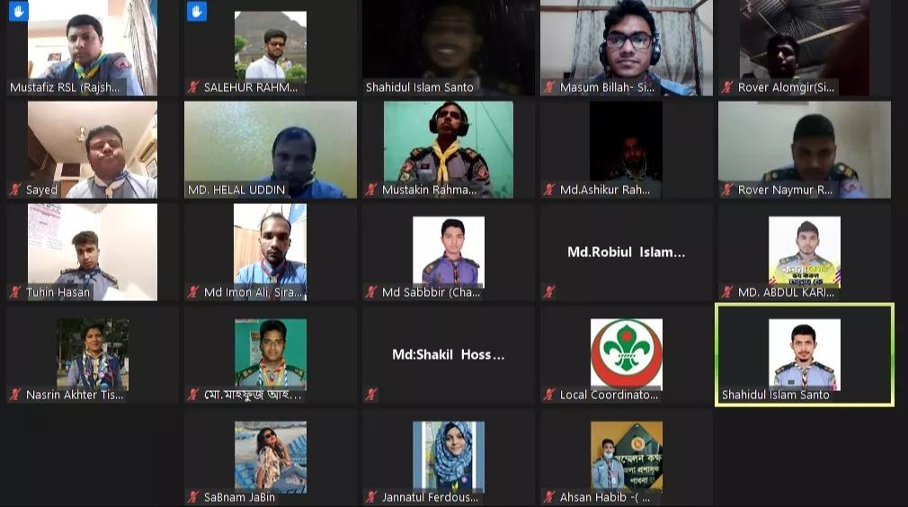 Closing Ceremony at  5th Local coordinator Training 2020