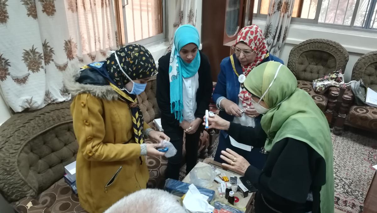 مشروع أكنه لرعاية كبار السن بمؤسسة  الاجتماعية لرعاية كبار السن باسيوط - مصر 