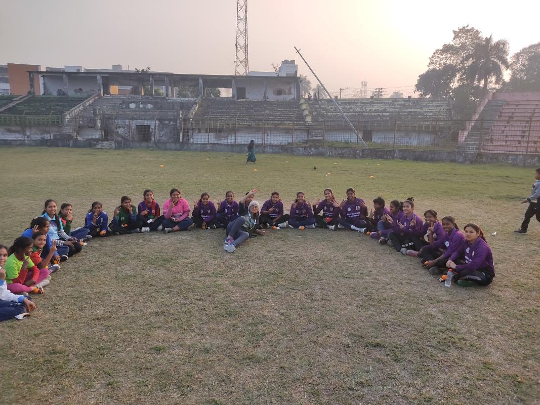 Helping a Women cricket Academy 