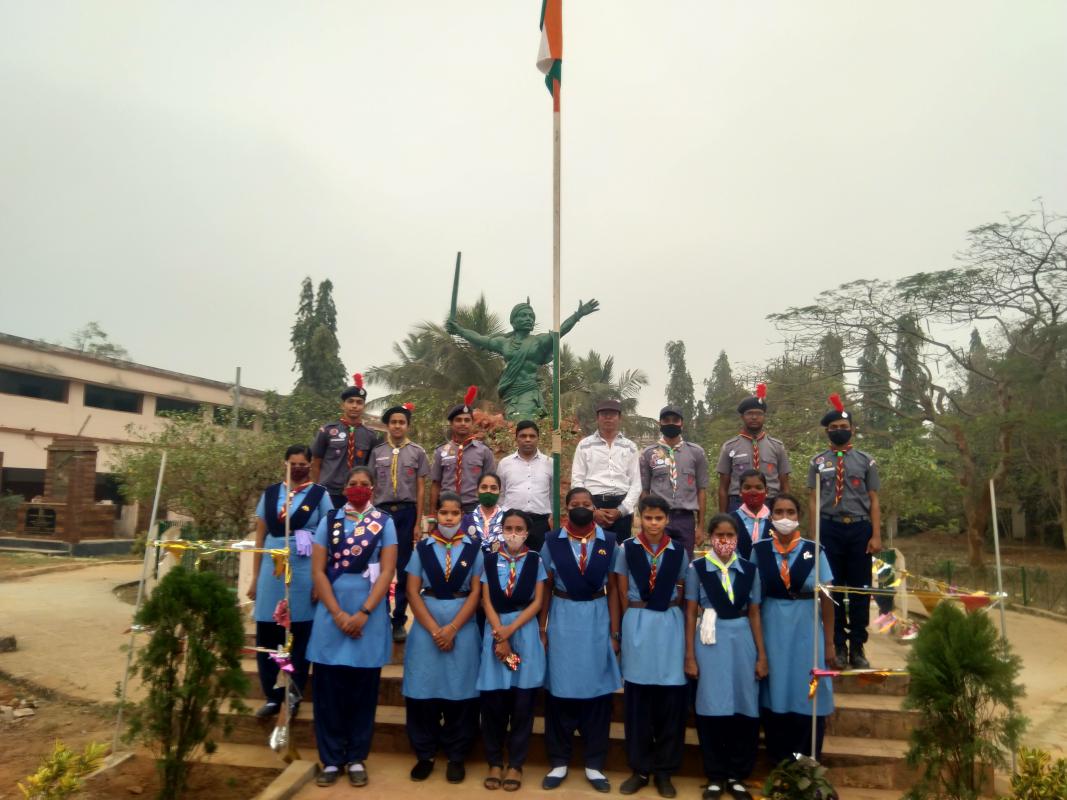 Republic day celebration and plantation 2020