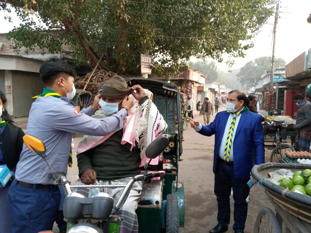 মাস্ক বিতরণী অনুষ্ঠান-২০২১