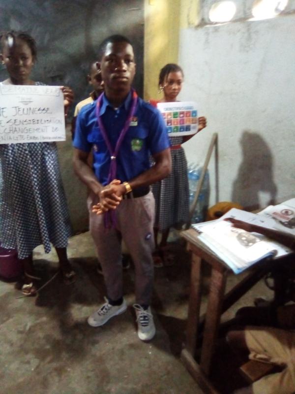 SENSIBILISATION SUR LA PROTECTION DE L'ENVIRONNEMENT 