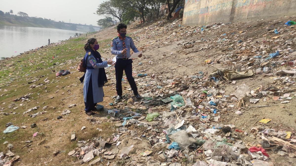 প্লাস্টিক টাইড টার্নার চ্যালেঞ্জ ব্যাজ