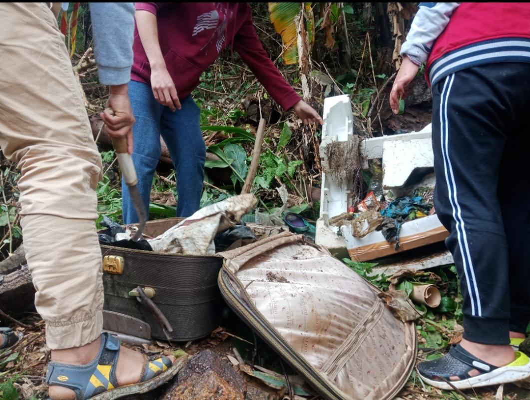 Volunteered for watershed management at Thragom, Kanglung