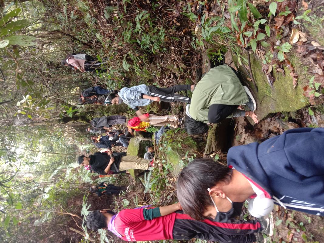 swa project water shed management@sherubtse rover 