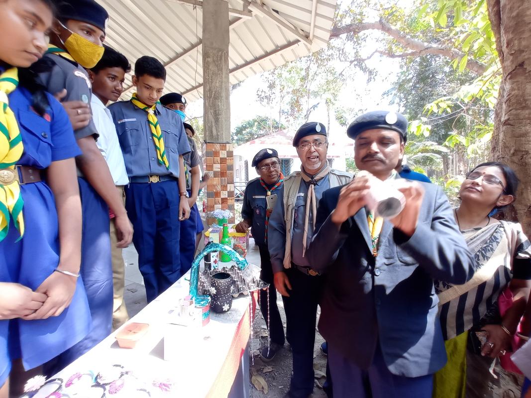 Setting up a recycling unit in our group