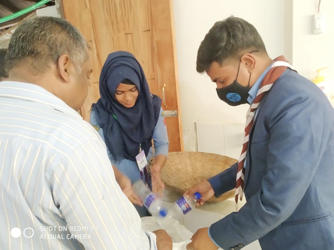 প্লাস্টিক টাইড টার্নারস চ্যালেঞ্জ  ব্যাজ 