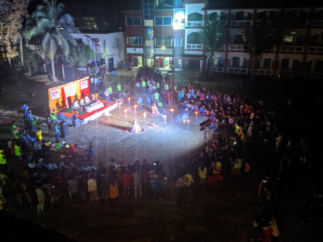 রোভার মেট কোর্স ক্যাম্প ফায়ার 