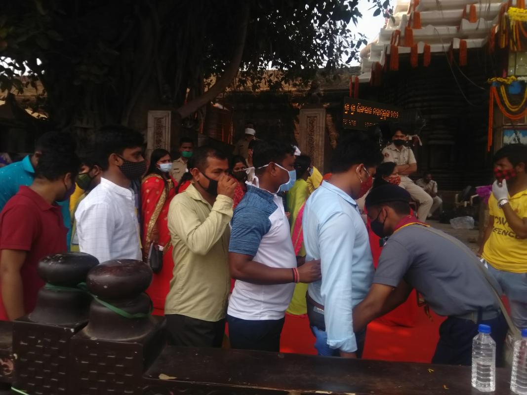 maha Shivaratri service camp