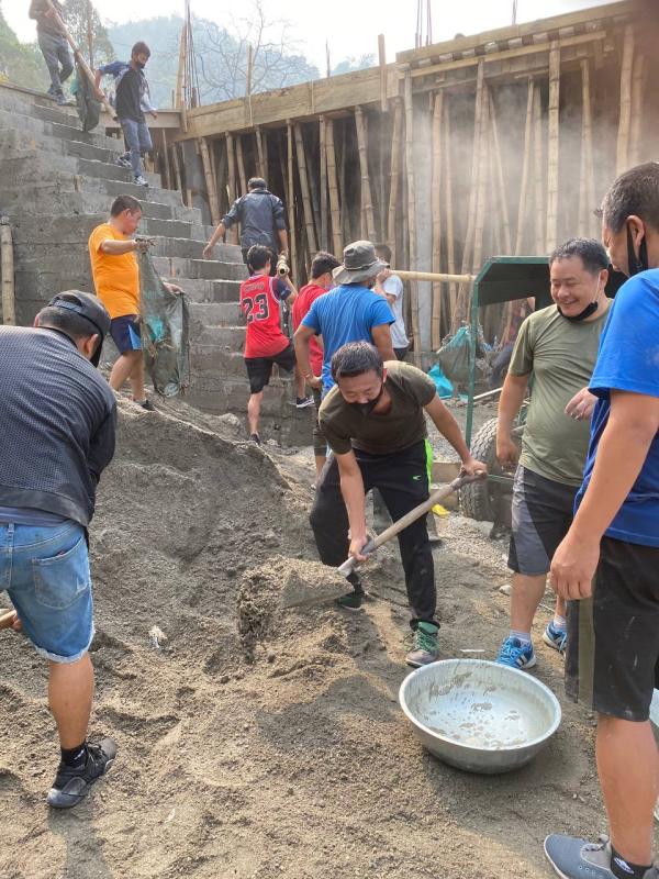 Man power contribution