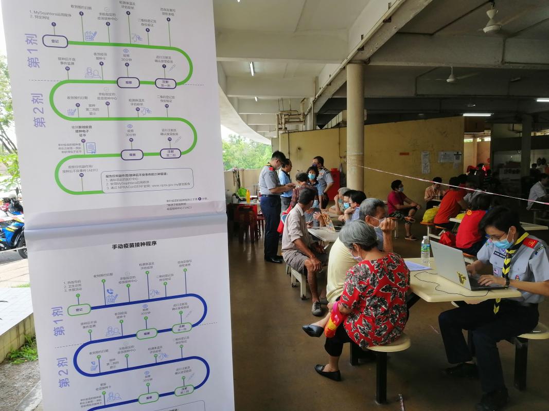Vaccine Registration Information Station