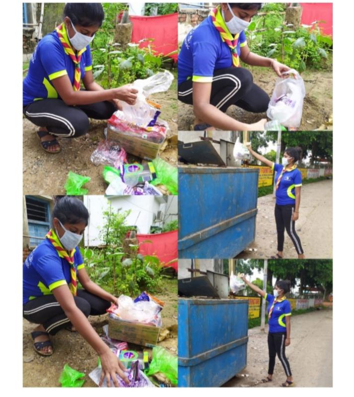 Clean my home and remove the plastic 