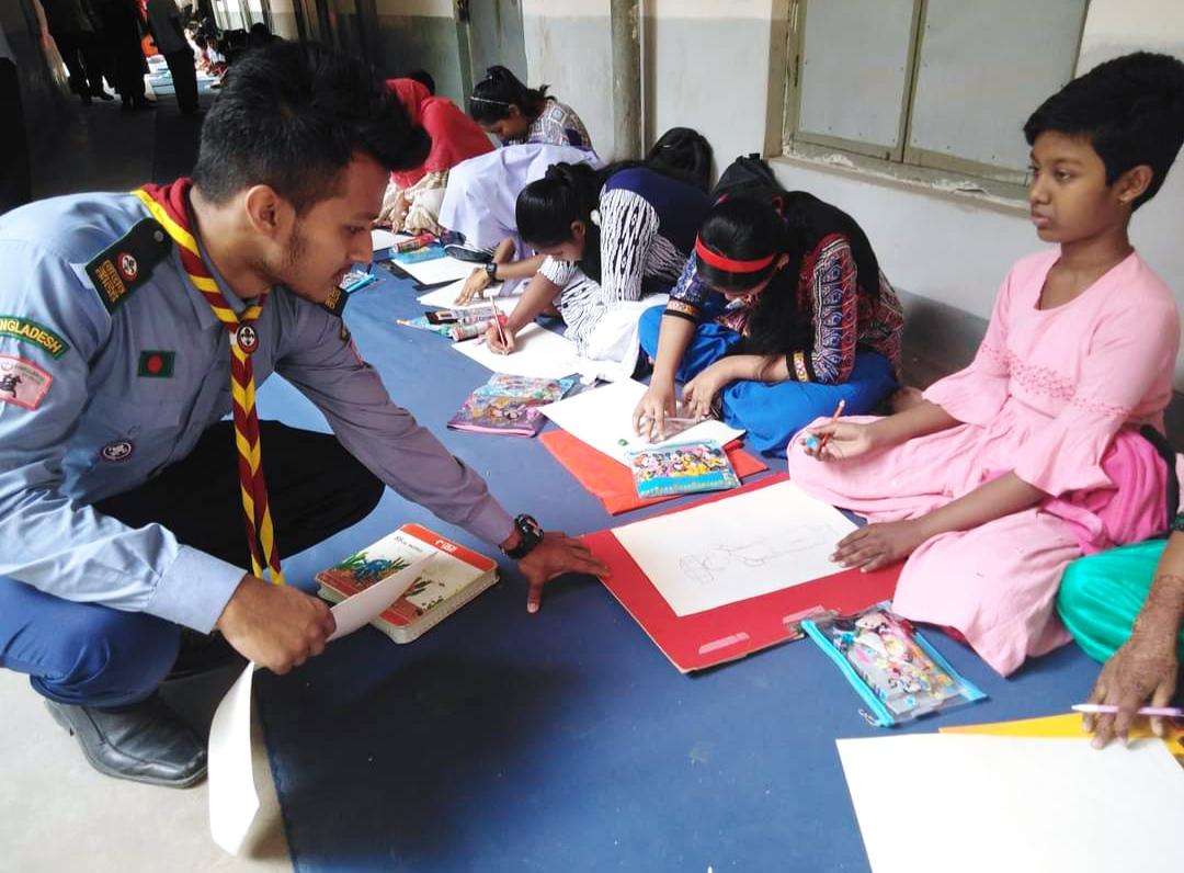 ১৭ ই মার্চ ২০১৯ উপলক্ষে "কবিতা ও চিত্রাঙ্কন রচনা" প্রতিযোগিতার আয়োজন করে ঢাকা পলিটেকনিক ইনস্টিটিউট রোভার স্কাউটস গ্রুপ